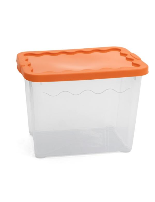 LINEA STORAGE CONTENITORE 40x30x28 CENTIMETRI ARANCIO