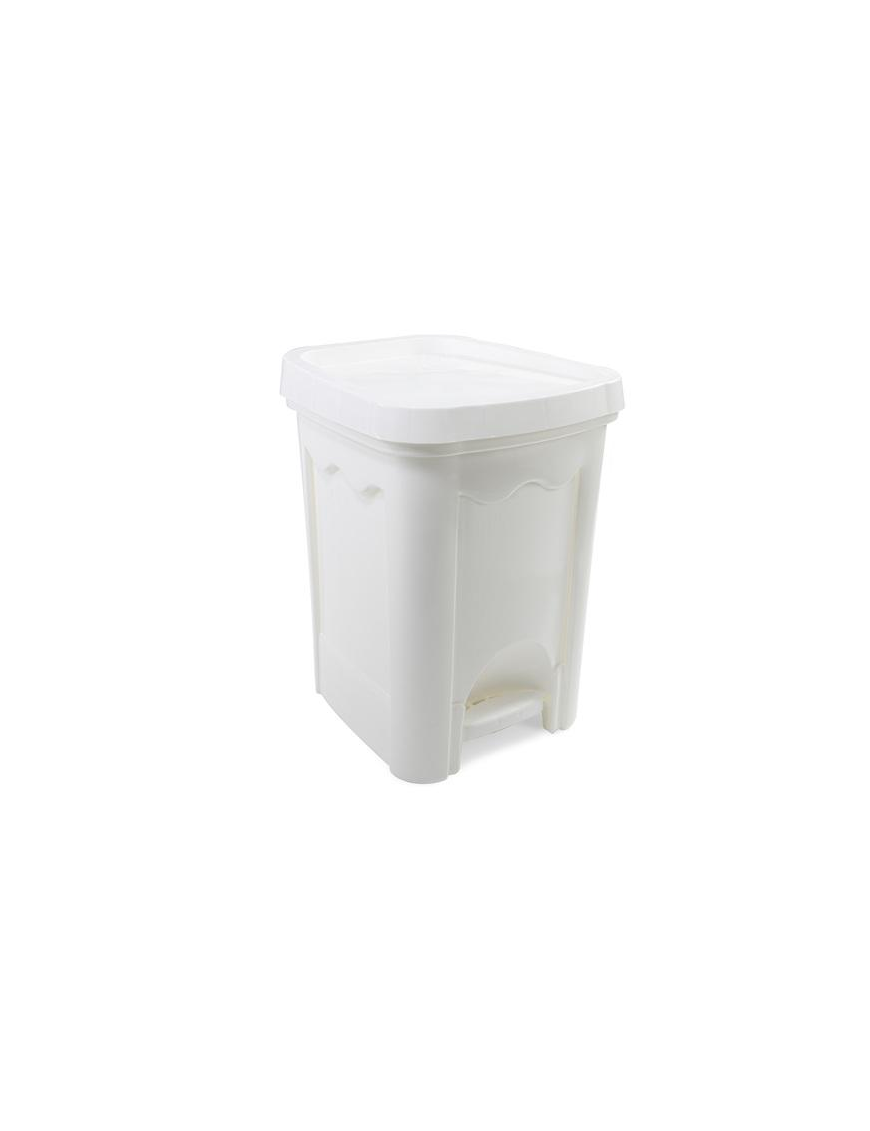 MARGHERITA WASTE BIN 16 LITER WHITE