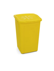 PORTABIANCHERIA 50 LITRI MARGHERITA GIALLO