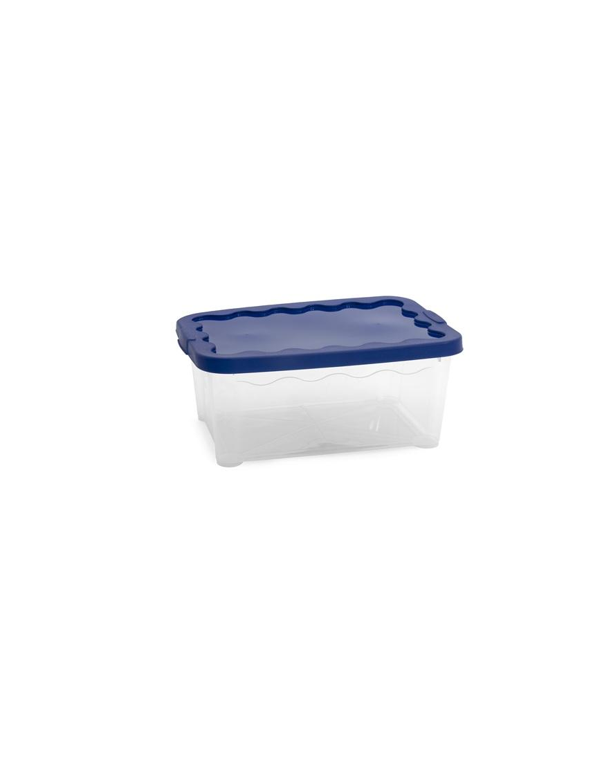 STORAGE LINE CONTAINER 40x30x17 CENTIMETERS BLUE