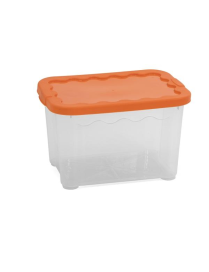 STORAGE LINE CONTAINER 30x20x17 CENTIMETERS ORANGE