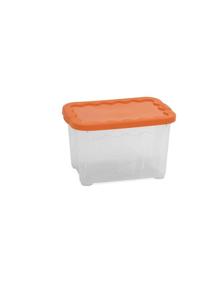 STORAGE LINE CONTAINER 30x20x17 CENTIMETERS ORANGE