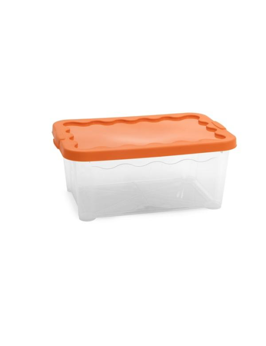 LINEA STORAGE CONTENITORE 40x30x17 CENTIMETRI ARANCIO