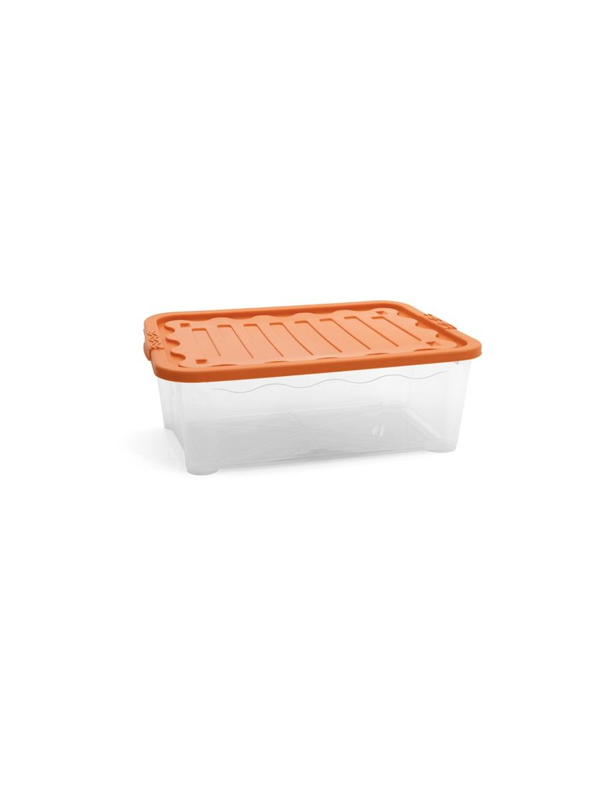 STORAGE LINE CONTAINER 60x40x17 CENTIMETERS ORANGE
