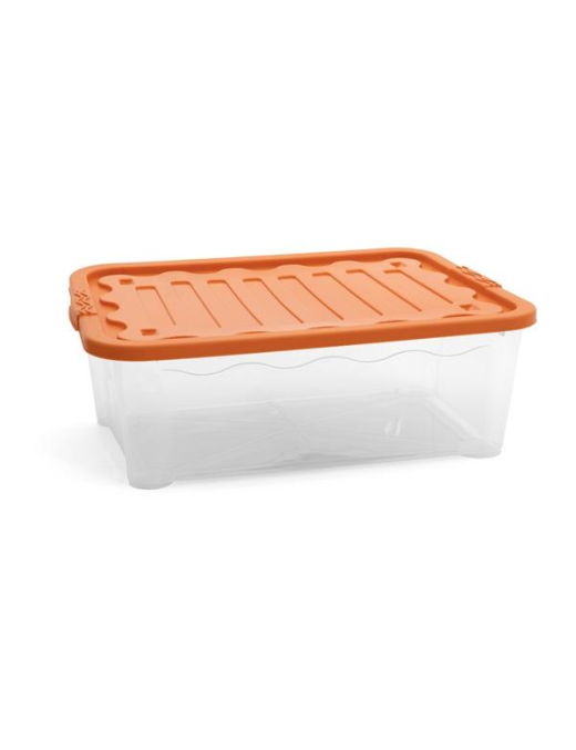 STORAGE LINE CONTAINER 60x40x17 CENTIMETERS ORANGE