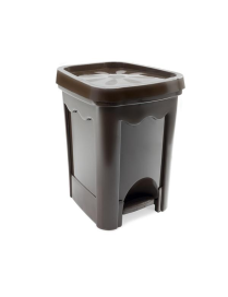 MARGHERITA WASTE BIN 16 LITER WENGE'