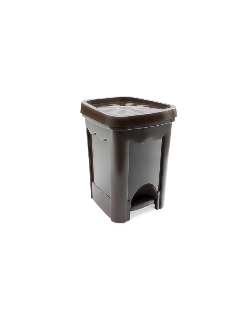 MARGHERITA WASTE BIN 16 LITER WENGE'