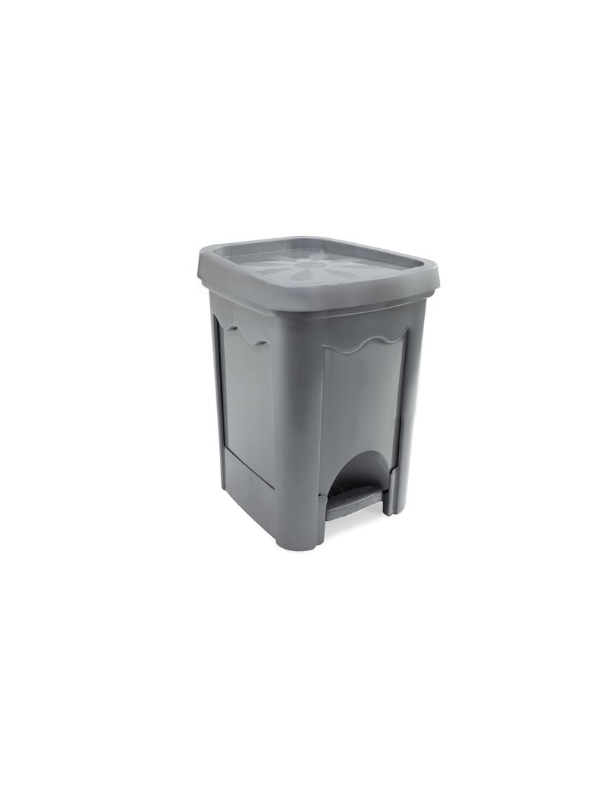 MARGHERITA 16 LITER GRAY WASTE BIN
