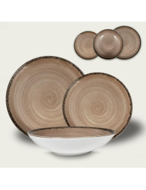 LINEA PEPPER TORTORA PIATTO FONDO 20cm