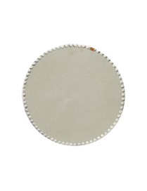 TOVAGLIETTA TINTA UNITA TONDA d.38cm BEIGE