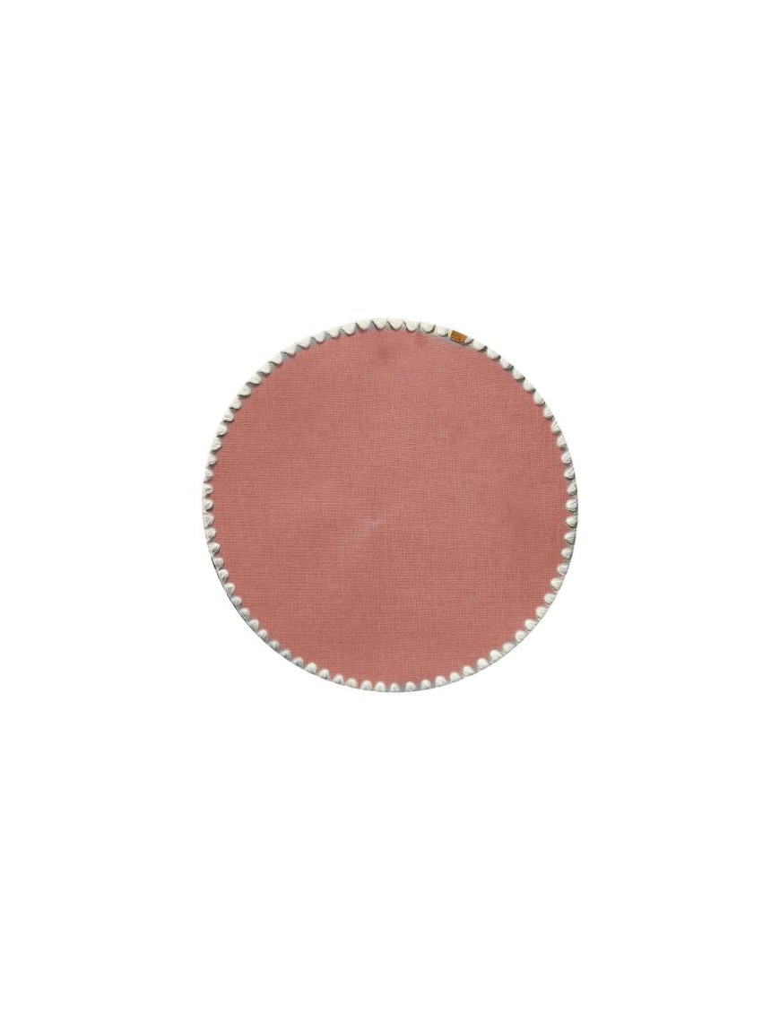 SOLID COLOR ROUND PLACEMAT d.38cm PINK