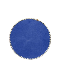 TOVAGLIETTA TINTA UNITA TONDA d.38cm BLU
