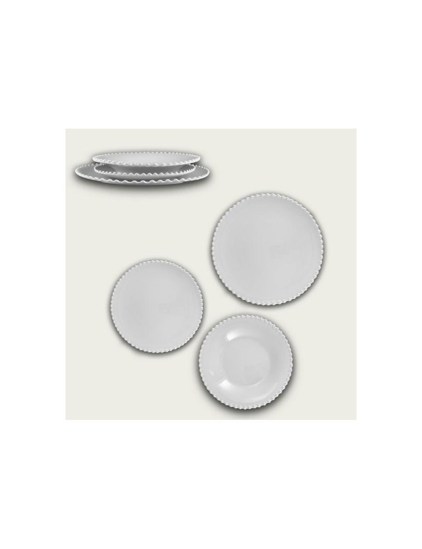 PERLA LINE MELAMINE FRUIT PLATE 22cm