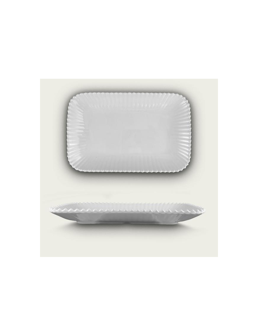 PERLA LINE MELAMINE RECTANGULAR TRAY 30x21cm