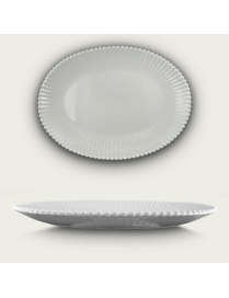 PERLA LINE MELAMINE OVAL TRAY 30x22cm