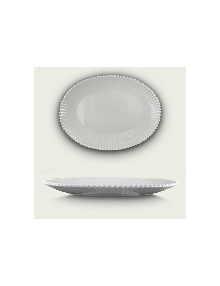 LINEA PERLA MELAMINA VASSOIO OVALE 26x17cm