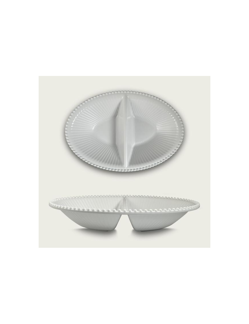 LINEA PERLA MELAMINA ANTIPASTIERA 33x23cm
