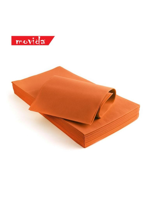 MOVIDA TOVAGLIA TNT 1x1mt 25pz ARANCIO