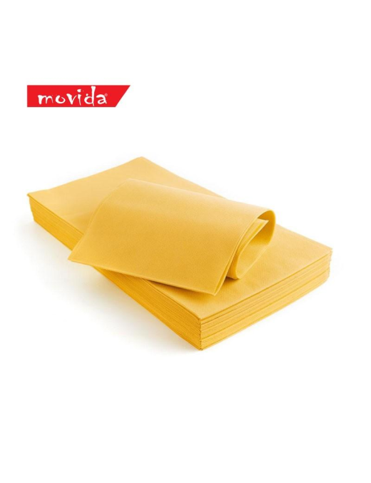 MOVIDA TOVAGLIA TNT 1x1mt 25pz GIALLO