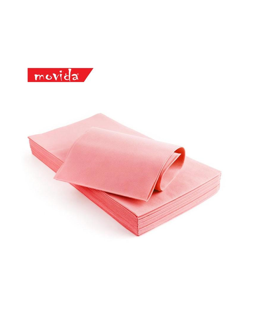 MOVIDA TNT TABLECLOTH 1x1mt 25pcs PINK