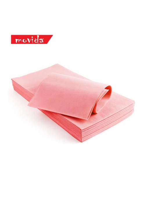 MOVIDA TOVAGLIA TNT 1x1mt 25pz ROSA
