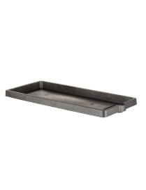 WOOD EFFECT SAUCER 60cm ANTHRACITE