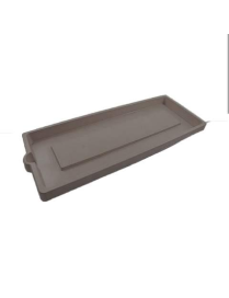 WOOD EFFECT SAUCER 60cm CAPPUCCINO
