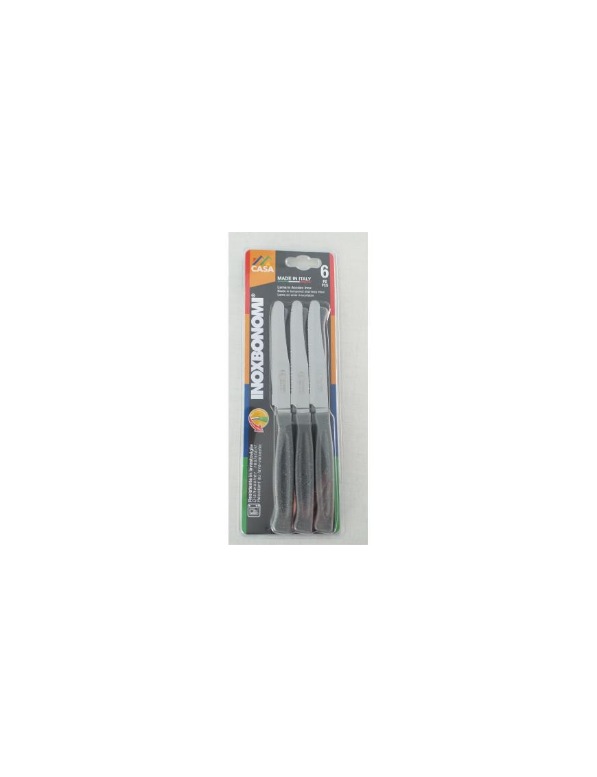 HOME SERIES TABLE KNIVES 6 pieces 11cm GRAY