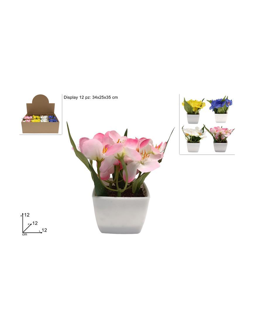 SMALL ARTIFICIAL SEEDLING WILDFLOWERS ASSORTED COLORS