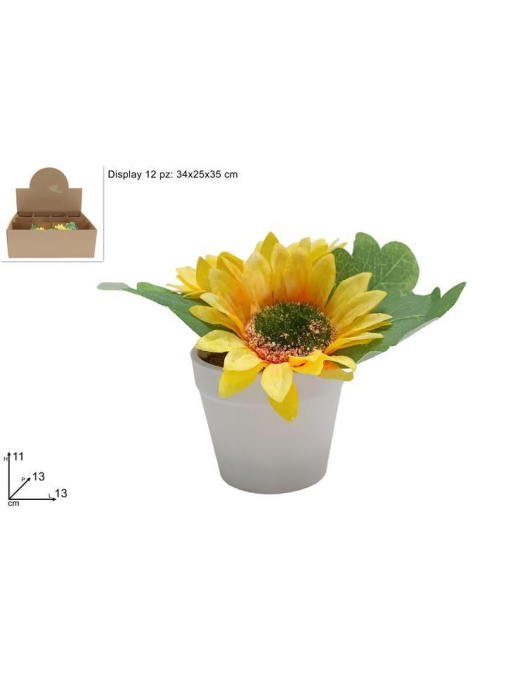 SMALL ARTIFICIAL SUNFLOWER SEEDLING