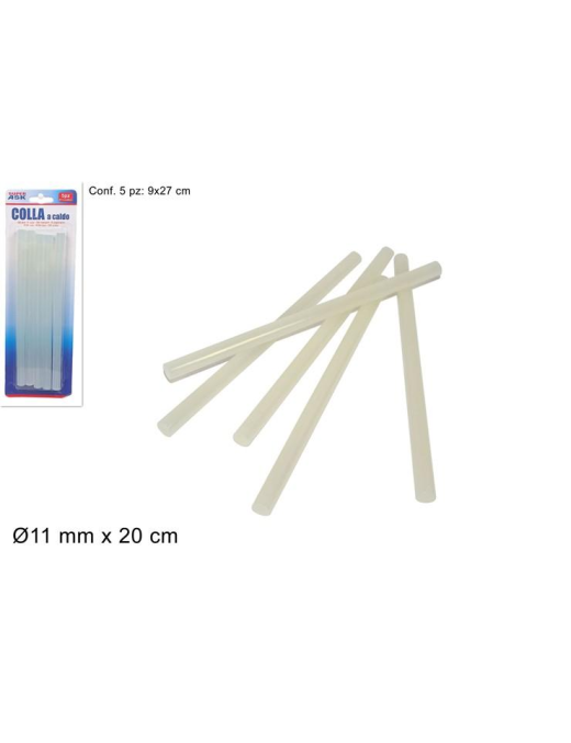 BRICO LINE HOT GLUE 20cm 5 pieces