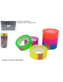 BRICO LINE COLORED ADHESIVE TAPE 6 pieces