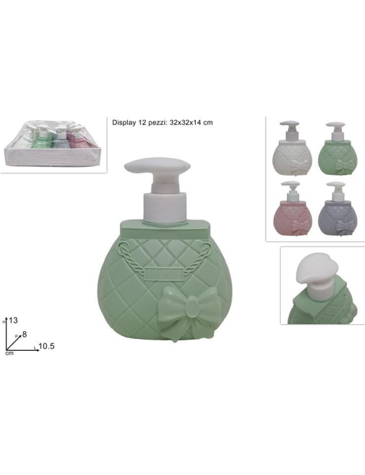 LINEA BAGNO DISPENSER SAPONE COLORI ASSORTITI