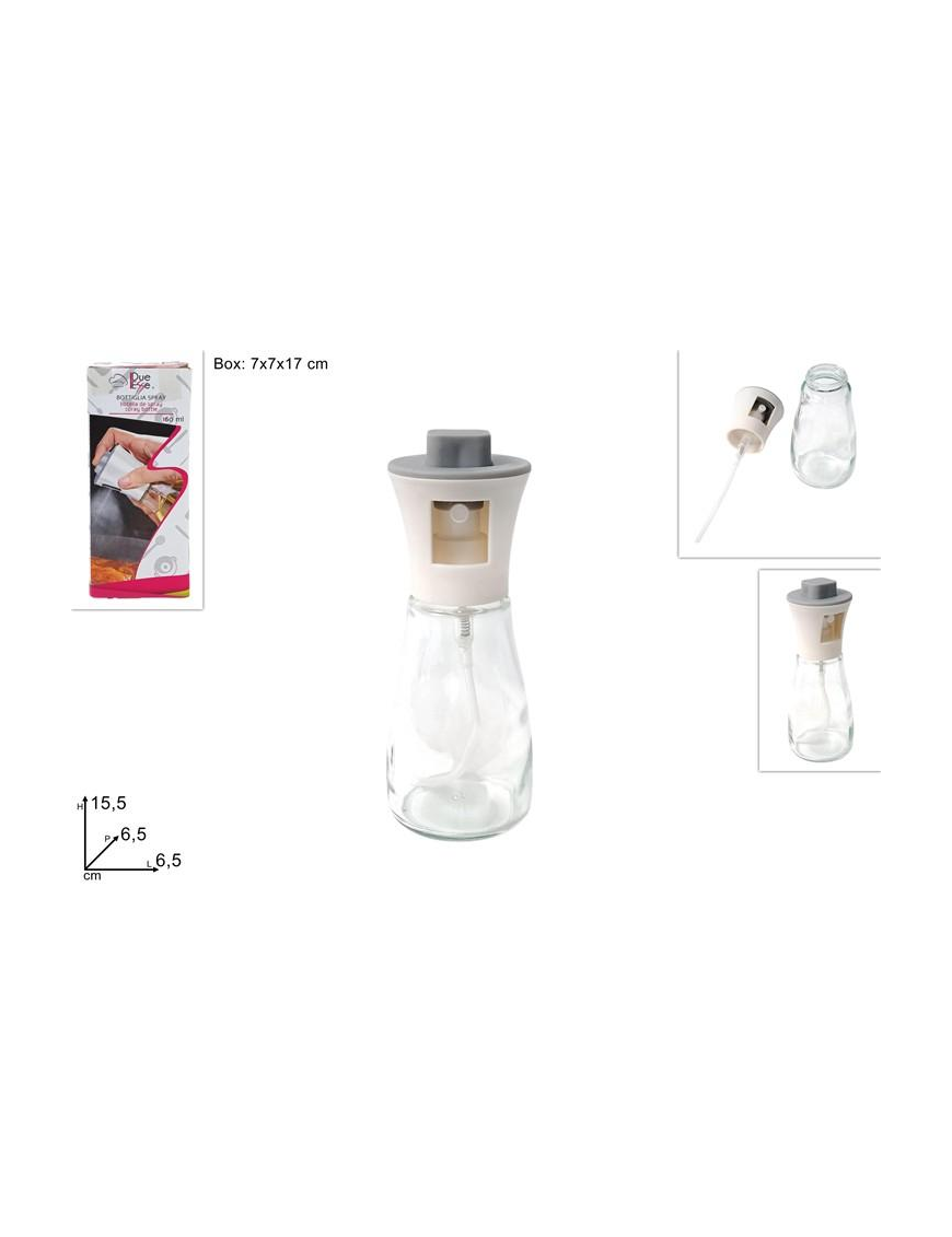 GLASS LINE SPRAY BOTTLE 160ml OIL/VINEGAR