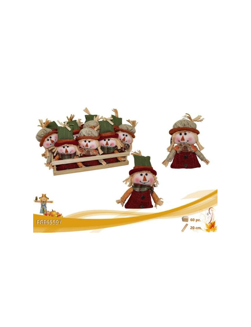 SPAVENTAPASSERI 20cm12pezzi LINEA AUTUNNO