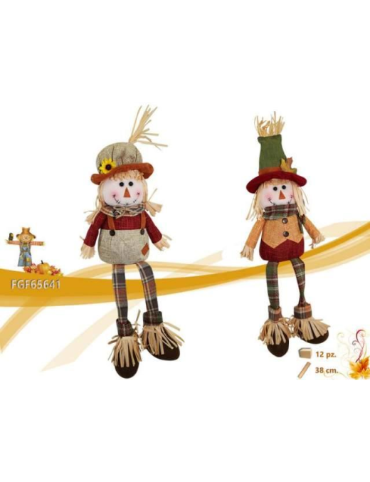 SPAVENTAPASSERI SEDUTO 38cm LINEA AUTUNNO
