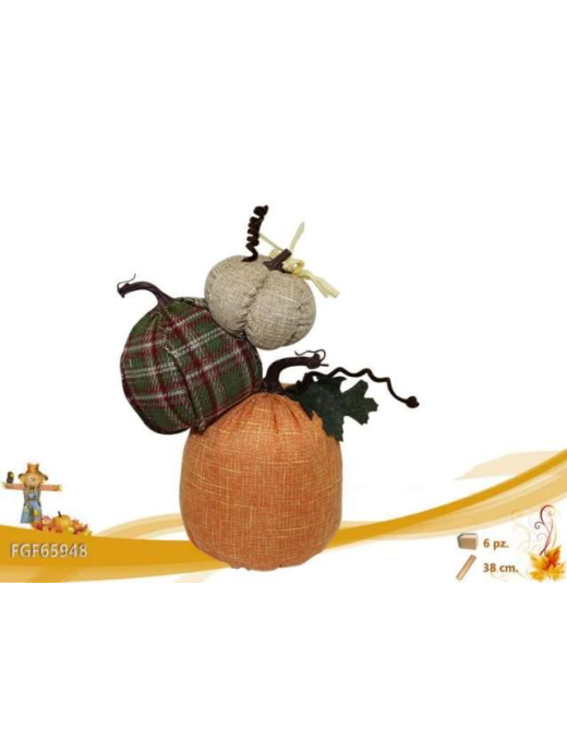 DECORATIVE PUMPKIN 38cm AUTUMN LINE