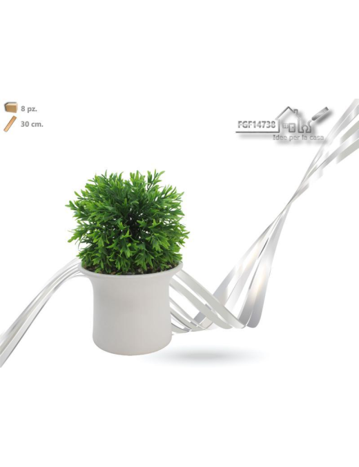 PLANT WITH CERAMIC POT 30cm
