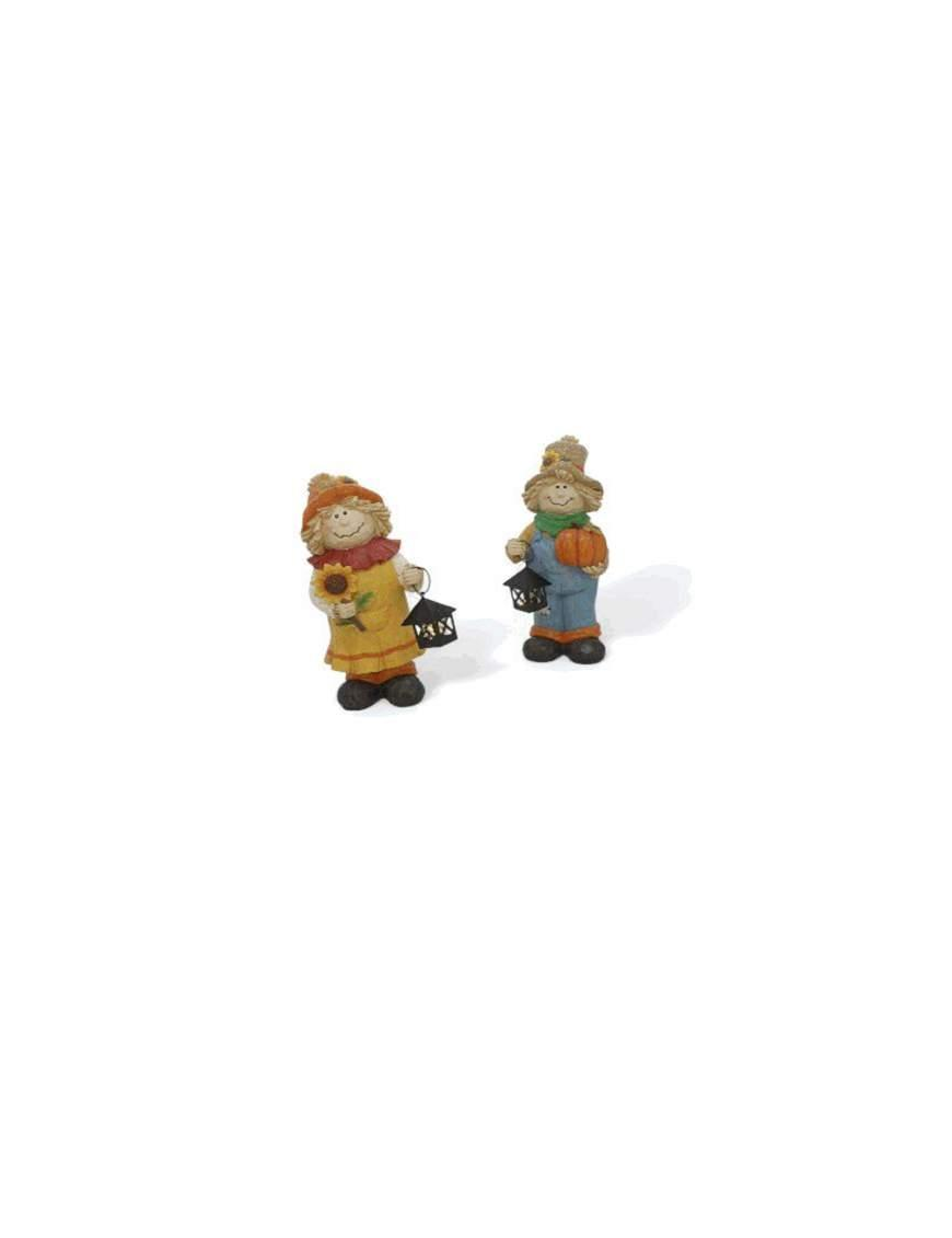 POLYRESIN SUBJECTS WITH LED 26cm AUTUMN LINE