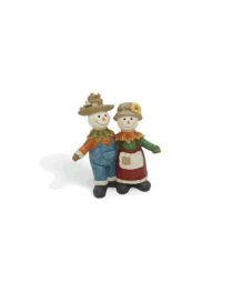 POLYRESIN SUBJECTS PAIR 27cm AUTUMN LINE