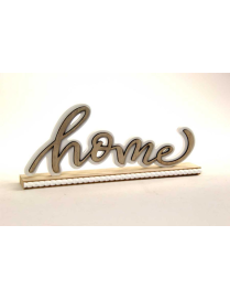 FRASE SCRITTA DECORATIVA   HOME 29x12cm