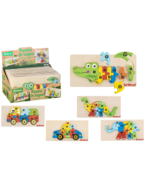 PUZZLE MEZZI/ANIMALI