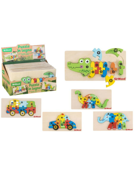 PUZZLE MEZZI/ANIMALI