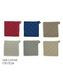 SOLID COLOR SQUARE HOLDER 17x17cm