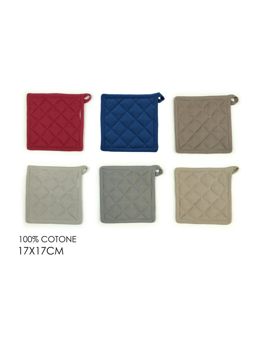 SOLID COLOR SQUARE HOLDER 17x17cm