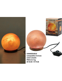 HIMALAYA SALT LAMP 15x17cm