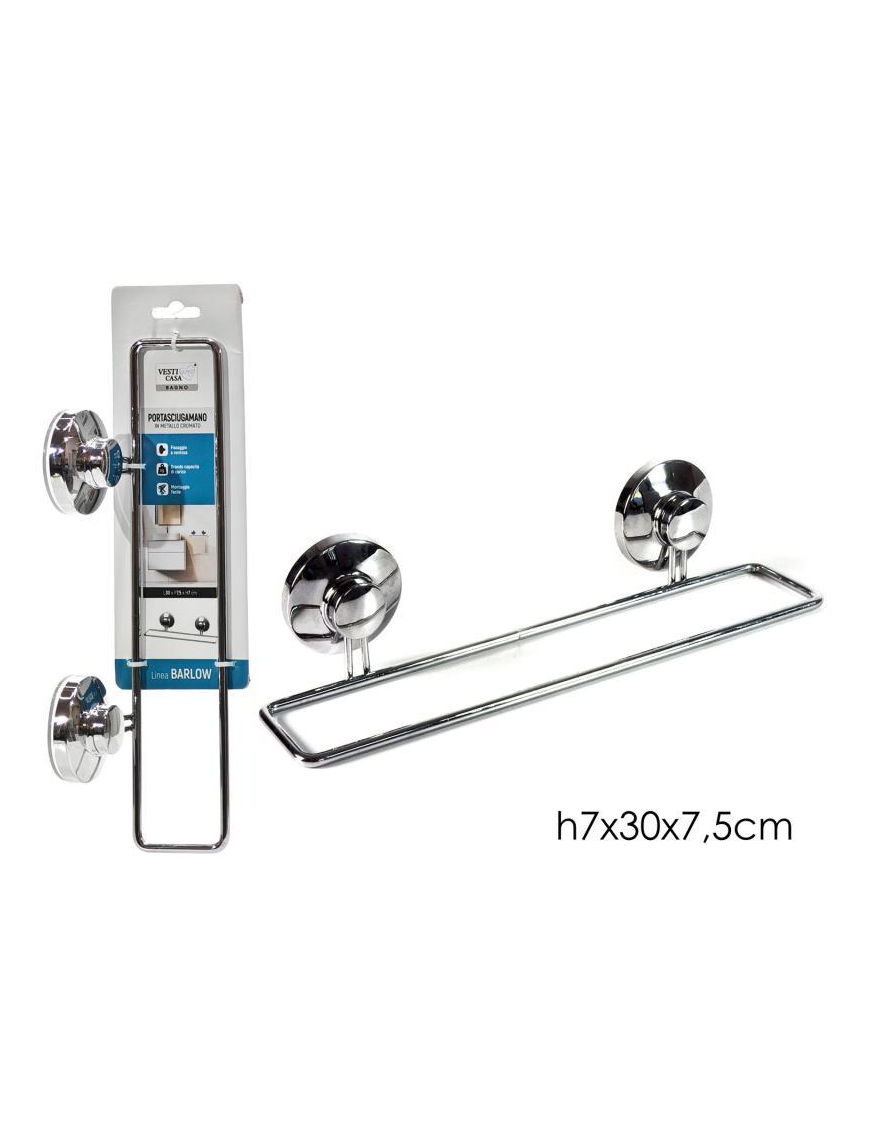 LINEA BAGNO CROMO PORTASCIUGAMANO 30cm