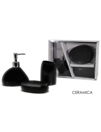 LINEA BAGNO NOIRE SET 3pezzi  CERAMICA
