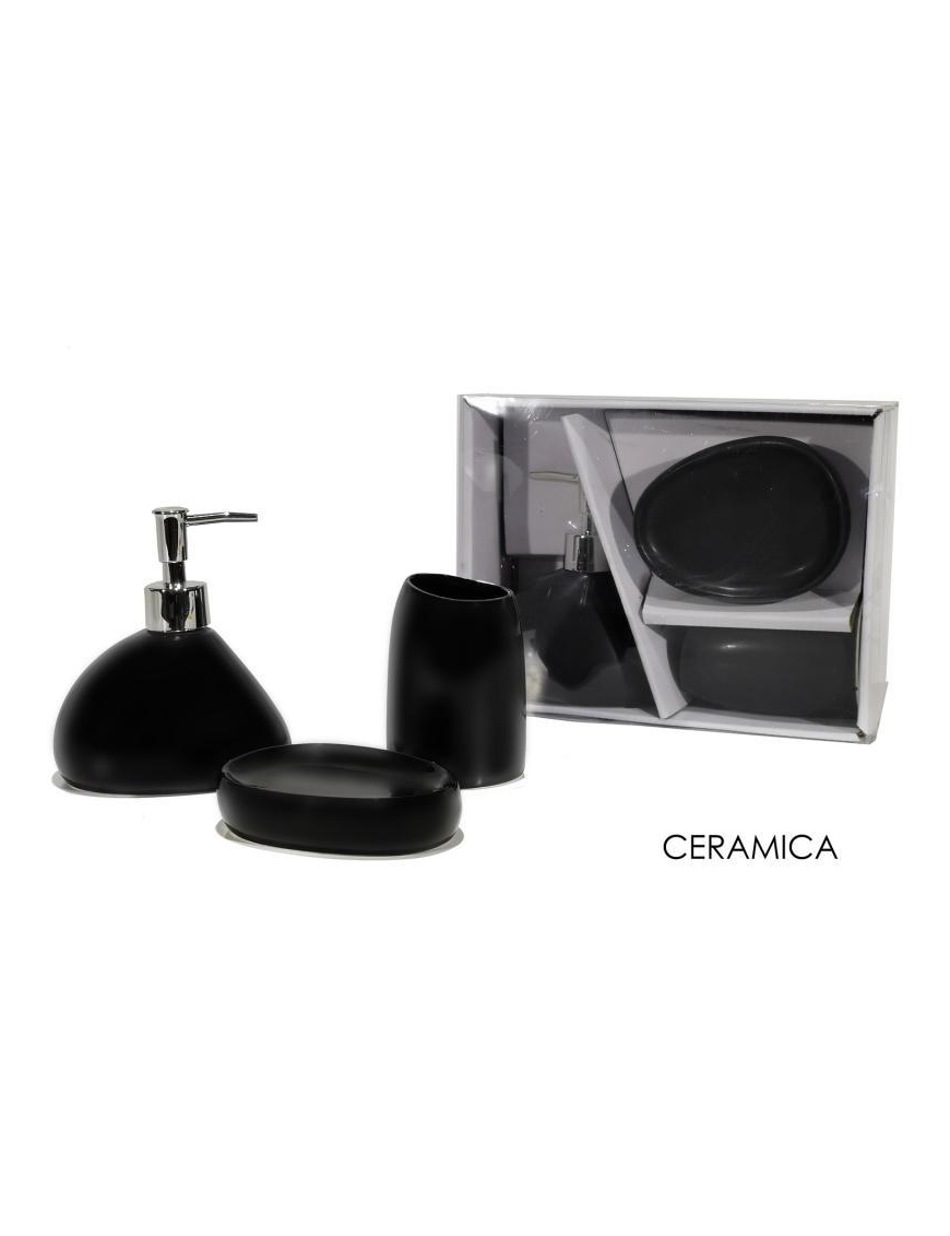 NOIRE BATHROOM LINE SET 3 pieces CERAMIC