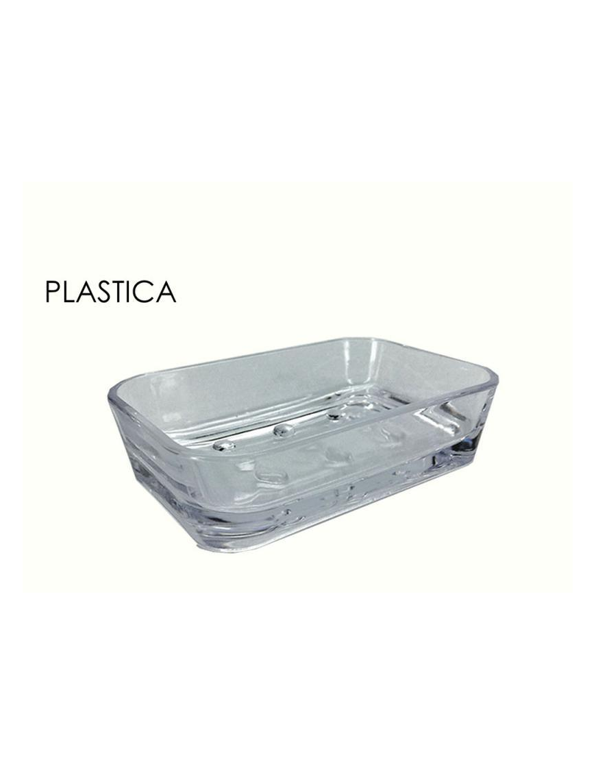 TRANSPARENT BATHROOM LINE SOAP DISPENSER